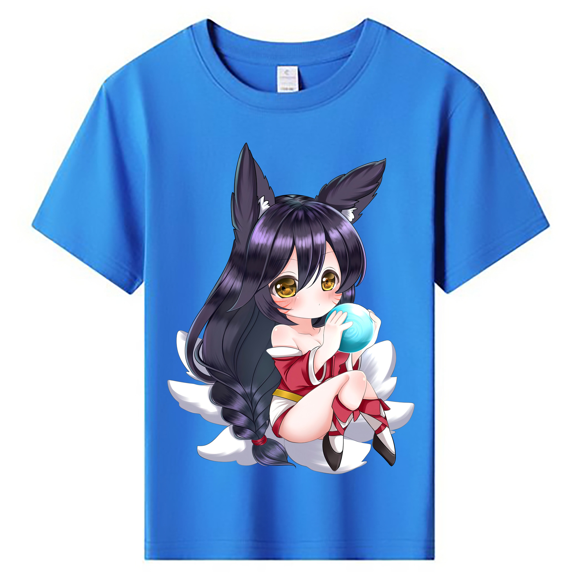 （画像用） リーグ・オブ・レジェンド League of Legends LOL 綿100％キッズTシャツ（フロントプリント）